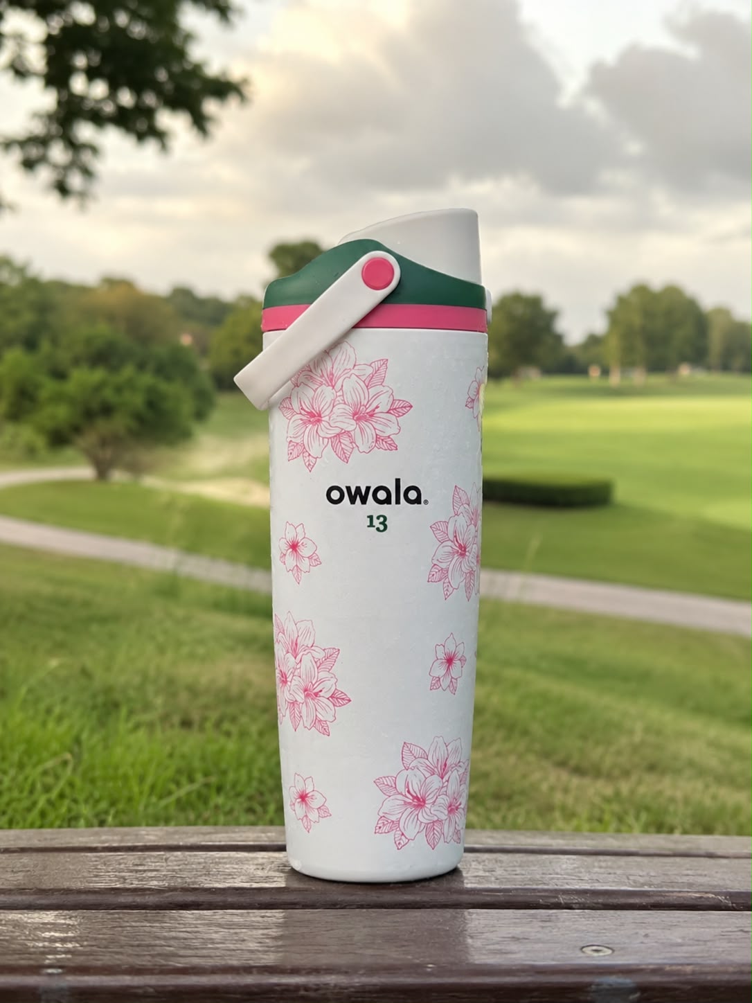 Owala 30oz Tumbler โ Floral Print