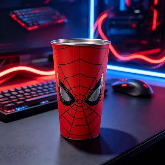 Spider-Man Colour Changing SS Cup 600ML (No Cap & Straw)