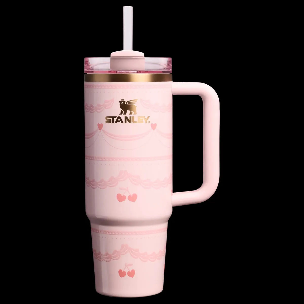 Stanly X Love Shck Fancy 40oz Quencher H2.0 Flowstate Tumbler Limited Edition