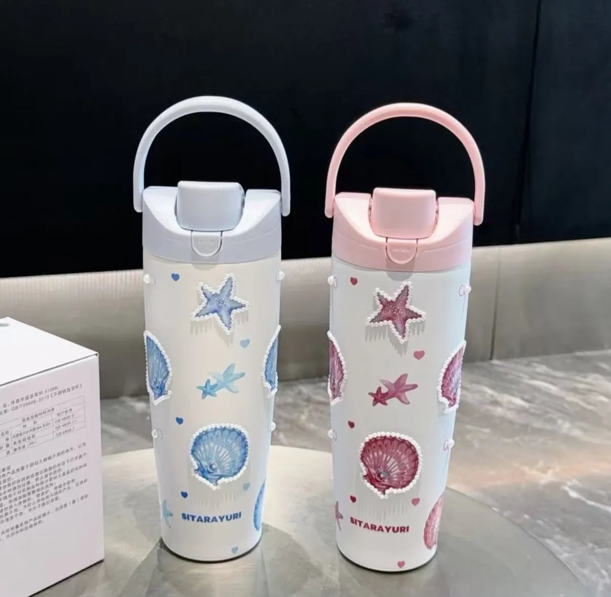 900ML Sitarayuri Top-Handle Tumbler