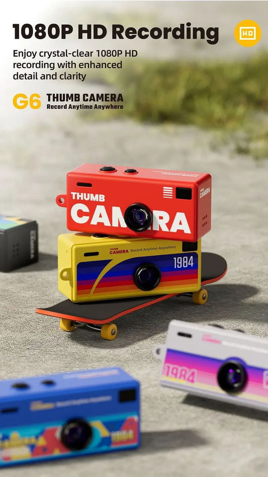 G6 Wearable Portable Camera – Mini Portable Recorder