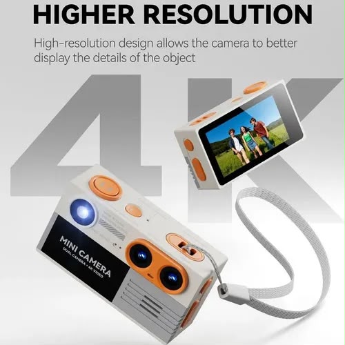 G9 Mini Dual Camera 4K Digital Camera (Random Assorted Colors)