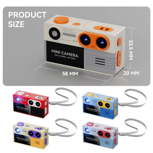 G9 Mini Dual Camera 4K Digital Camera (Random Assorted Colors)