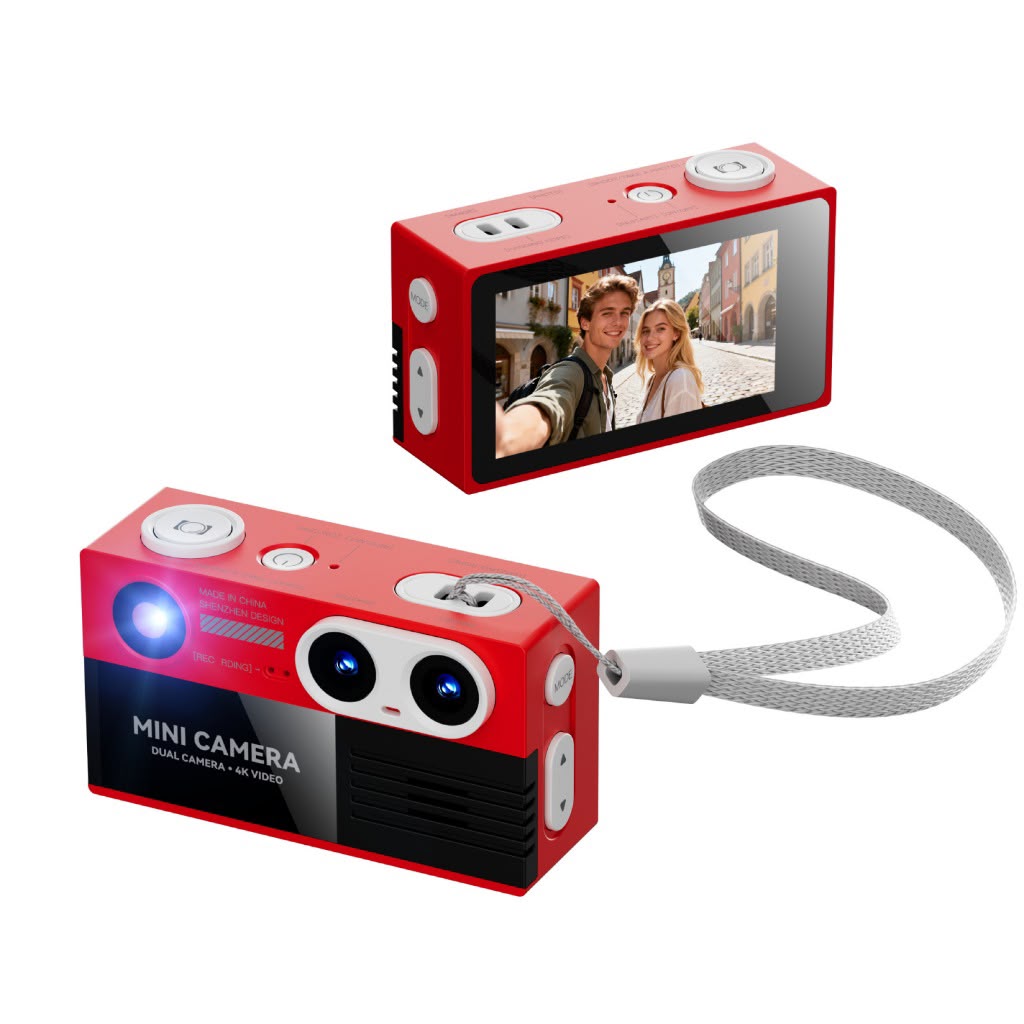 G9 Mini Dual Camera 4K Digital Camera (Random Assorted Colors)