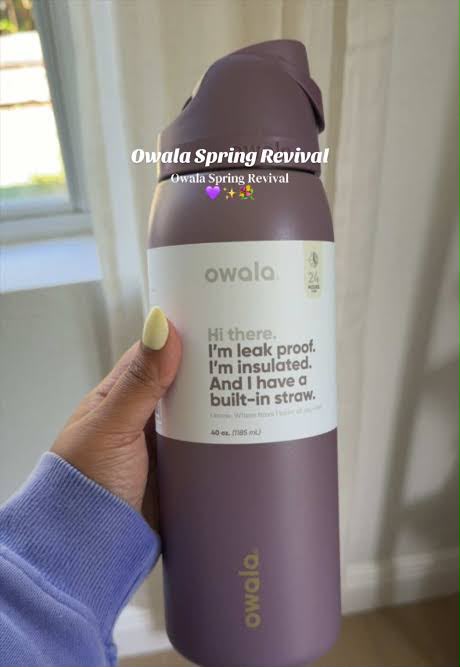 Owala Spring Revival 32oz FreeSip Water Bottle