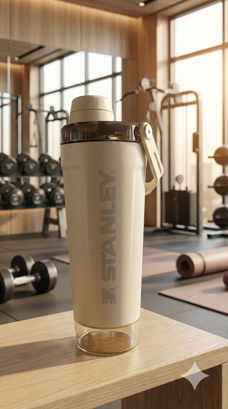 Stanly Activate Shaker Bottle 20 oz – Leakproof Protein Shaker with Handle