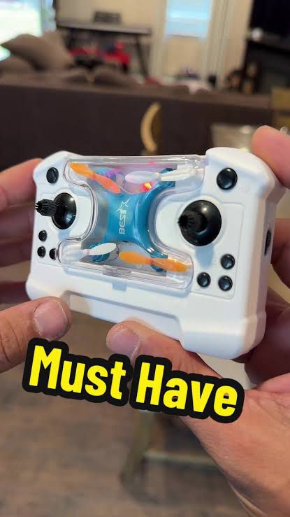 Mini Drone Toy for Kids – Portable Remote Control Quadcopter with Storage Case
