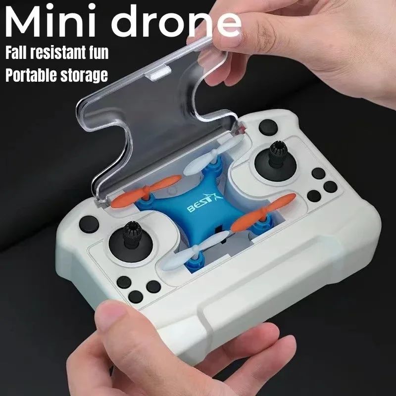 Mini Drone Toy for Kids – Portable Remote Control Quadcopter with Storage Case