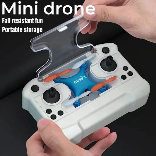 Mini Drone Toy for Kids – Portable Remote Control Quadcopter with Storage Case